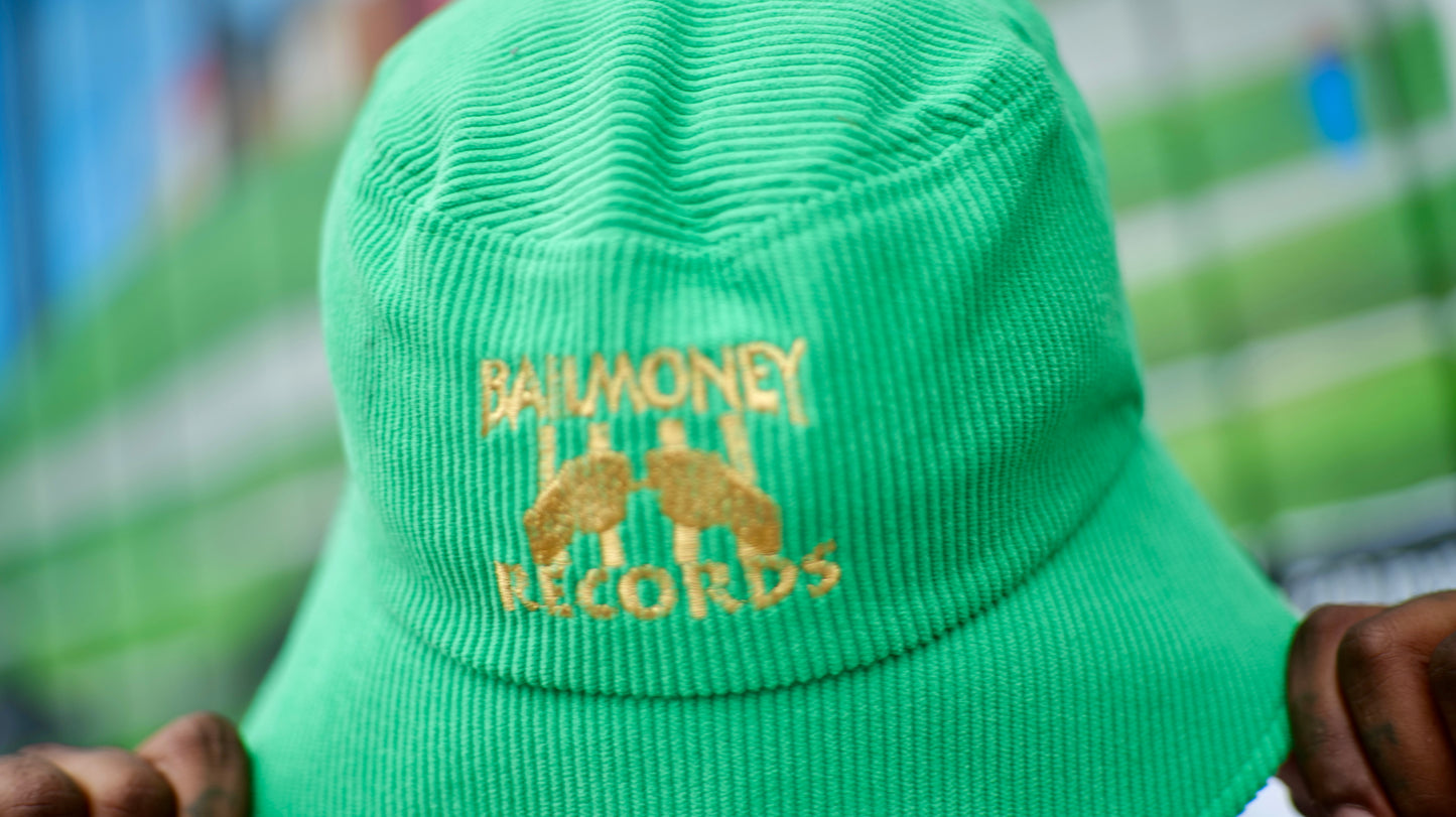 BMR HIGHLIGHT GREEN BUCKET HAT